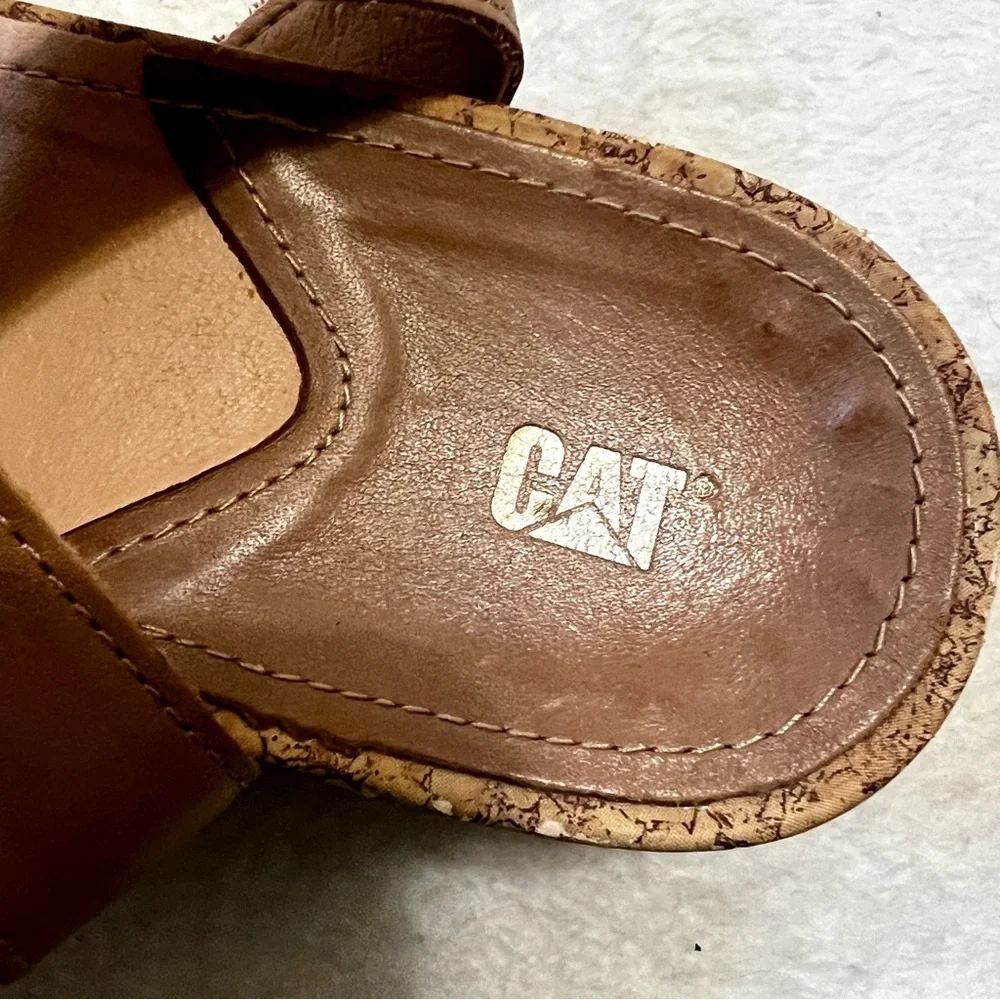 CAT/Caterpillar Mystic Rose Gold Metallic Sandal - Size 7
